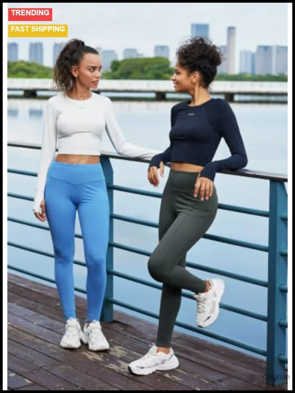 Fleece Lined Thermal Leggings High Waist with 5 Pockets
